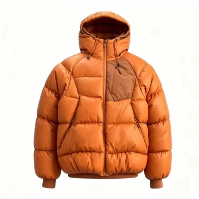 Lightweight Hooded Down Puffer Jacket