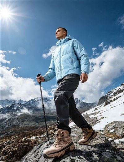 Women’s Blue Lightweight Insulated Hooded Jacket price